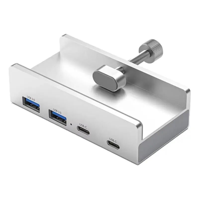 

AEE4-4 Ports USB 3.2 HUB 3.2 Aluminium Power Supply USB3.2 Splitter Adapter Clip Multi Concentrator 10G PC Accessories Hub