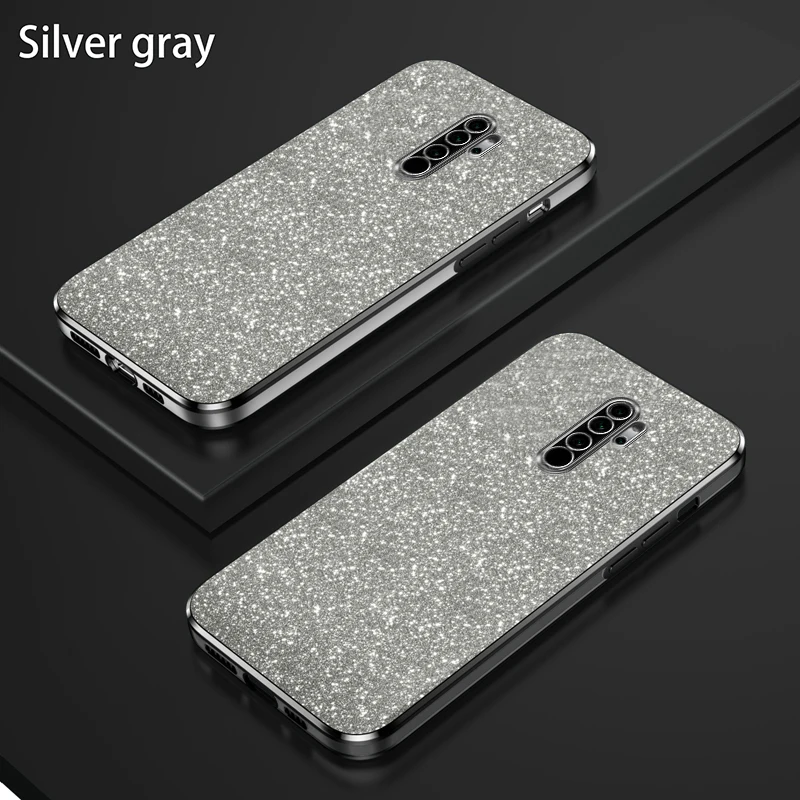 For Xiaomi Redmi Note 8 Pro Case Redmi Note 8 Pro Phone Case 2015105 Luxury Gradient Glitter Plating Silicone Back Cover Funda