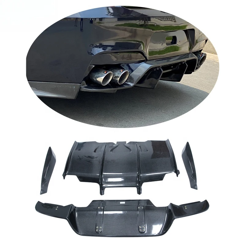 

F06 F12 F13 M6 Diffuser Carbon Fiber PSM Style Rear Bumper Lip Diffuser for F06 F12 F13 M6 Coupe Sedan