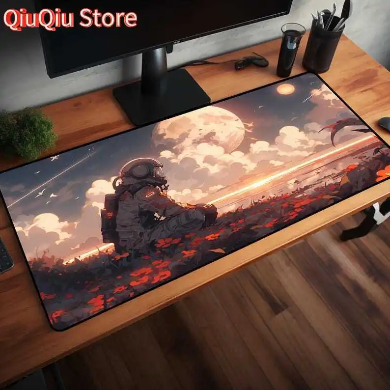 

Pastel Astronaut Mouse Pad: Dreamy Cosmic Desk Mat