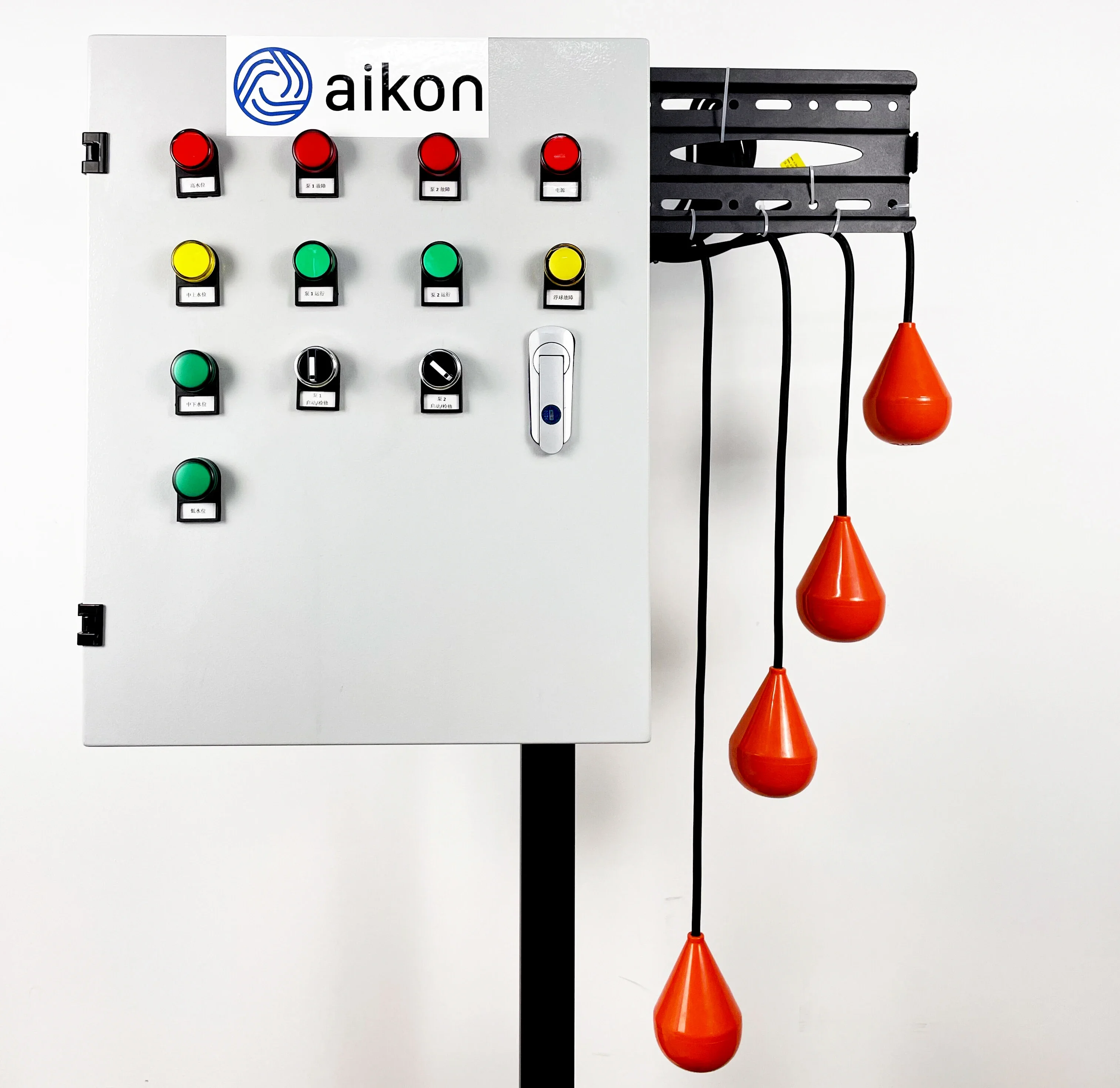 Painel de controle de alarme de incêndio convencional de controle de bomba de água inteligente com tela de toque lcd de 10 polegadas