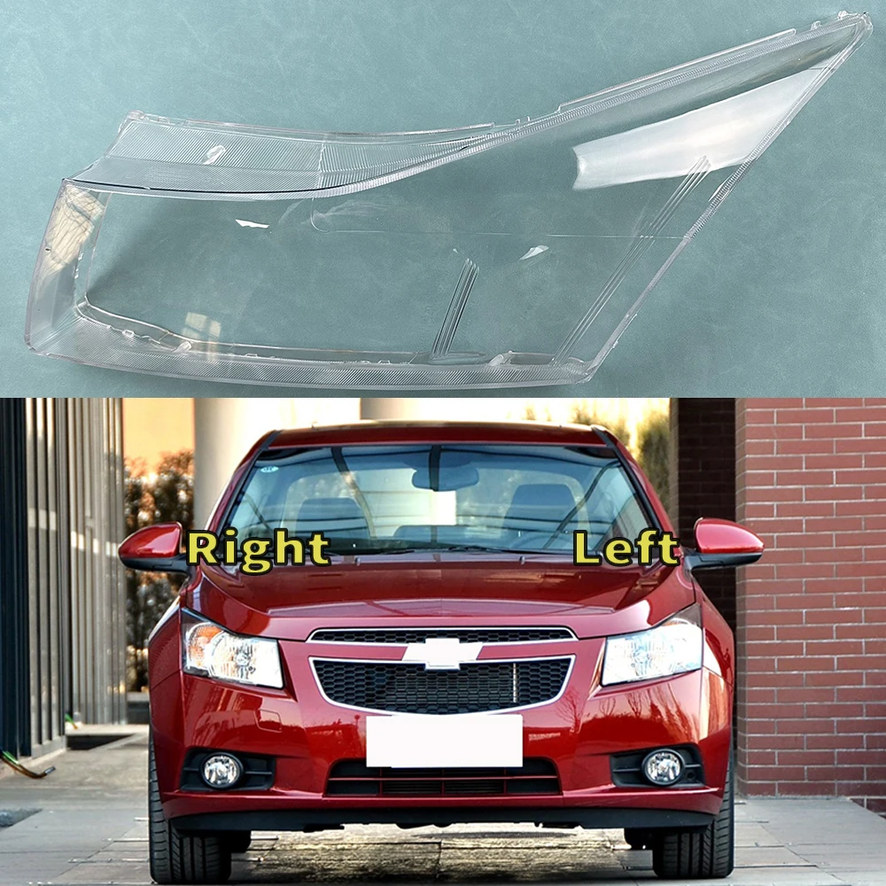 

For Chevrolet Cruze 2008-2014 Headlamp Lamp Cover Headlight Shell Transparent Mask Lens Plexiglass Replace Original Lampshade