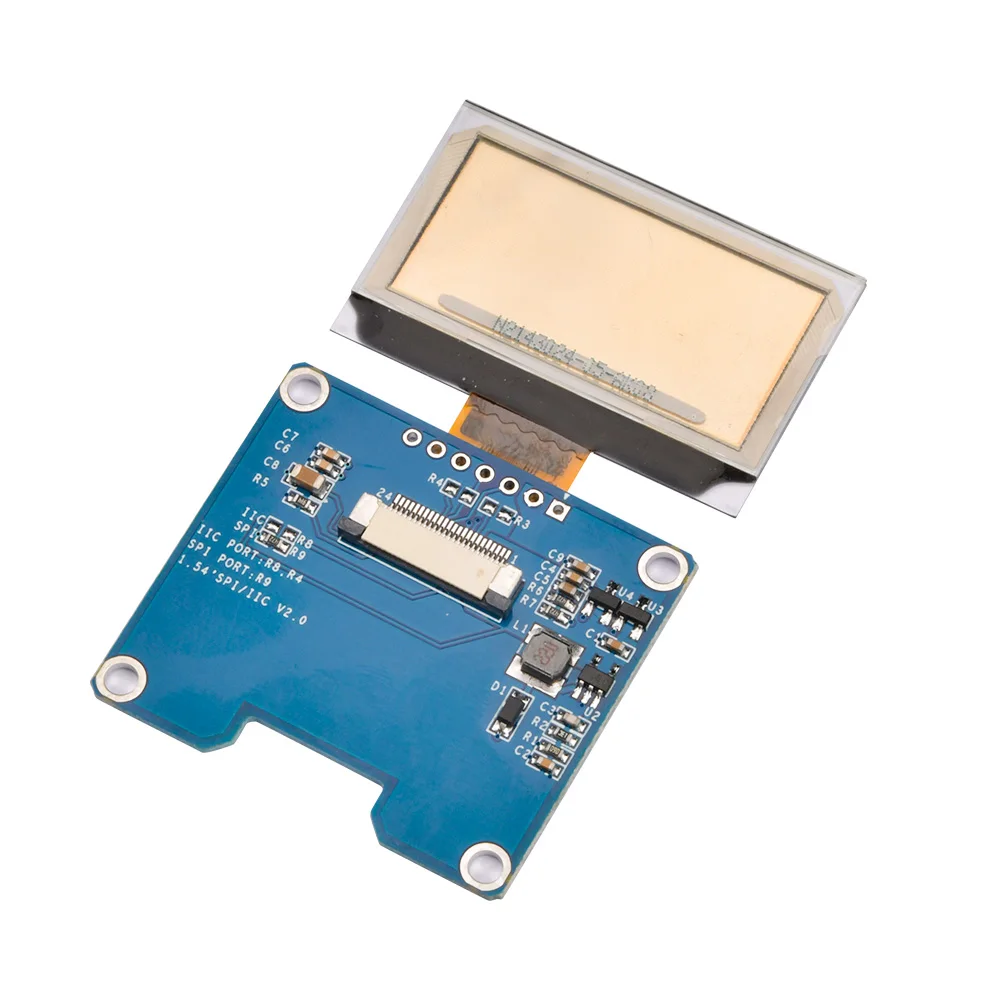 Placa adaptadora de pantalla LCD, dispositivo externo OLED de 1,51 pulgadas, 3,3 V, 24 Pines, resolución SSD1309, 128x64, interfaz SPI/IIC, placa