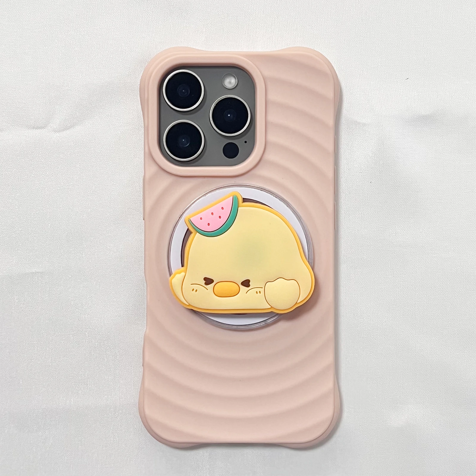 Мягкий держатель для телефона с милым животным, тортом и курицей Griptok, подставка для телефона, поддержка iPhone 17, iPhone, 16 Pro Max, Samsung