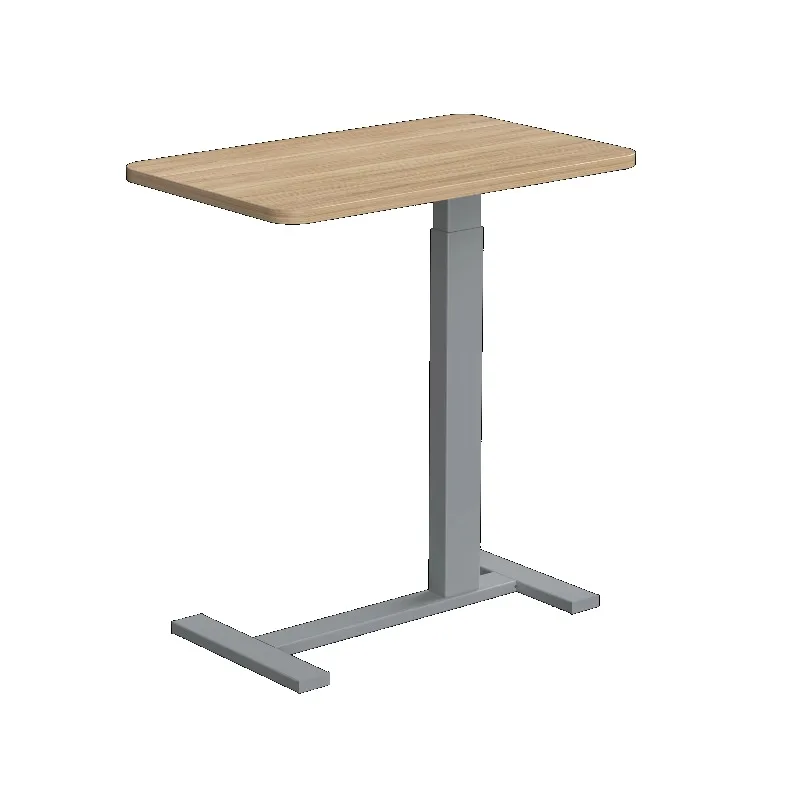 مكتب بجانب السرير منخفض التكلفة من المصنع مع طاولة قابلة للتعديل تعمل بالهواء المضغوط وتصميم مكتب الكمبيوتر الحديث #5