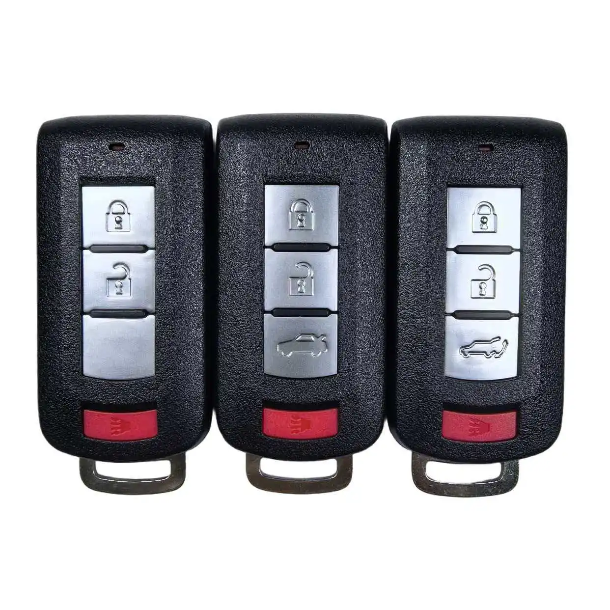 1/3 Stück 2/3/4 Tasten Autoschlüssel-Gehäuse Tasche für MITSUBISHI ASX Outlander Sport Pajero Shogun Montero Lancer RVR Schlüsselgehäuse – Detail 4