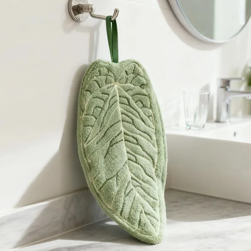 Plant Pattern Hand Towel 6