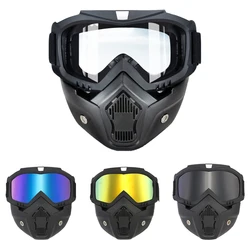 Goggles Full Face Hd Transparent Fog-proof Sand-proof Electric Welding Protective Glasses Versatile Breath-proof Windproof Mask