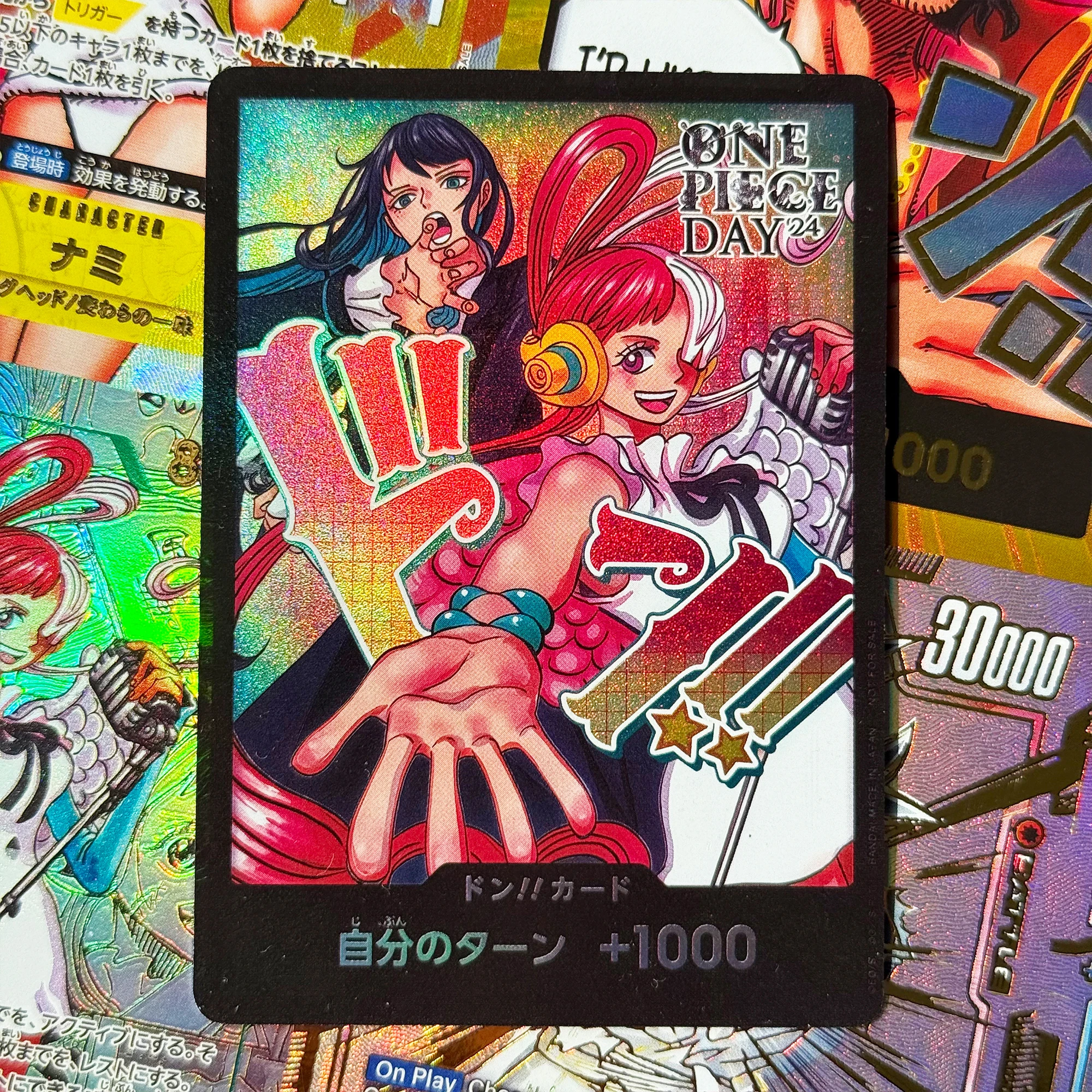 EB03 One Piece 18 PCS Heroines Edition Rare Card Uta Hancock Nami Robin Perona Foil holographic Textured Proxy OTCG Cards Game view 4