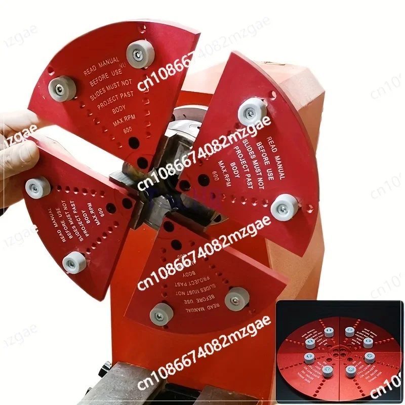 

Woodworking claw aluminum centrifugal lathe chuck for bowl hollow woodworking lathe chuck