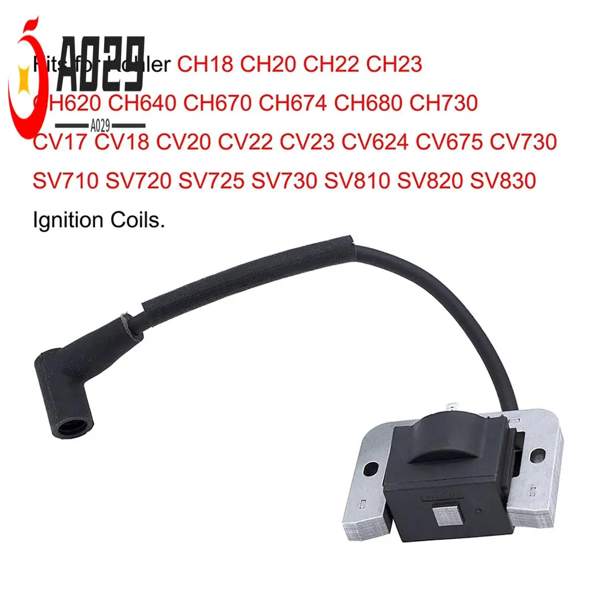 

A029-2 Pcs Ignition Coils For Kohler 24-584-01S 2458445-S 24 584 45-S CH18 CH20 CH22 CH23 CH620 CH621 CV18 CV20 CV22 CV23