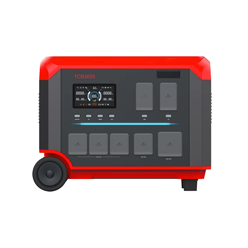 Powerful 3600W Outdoor Emergency Power Supply