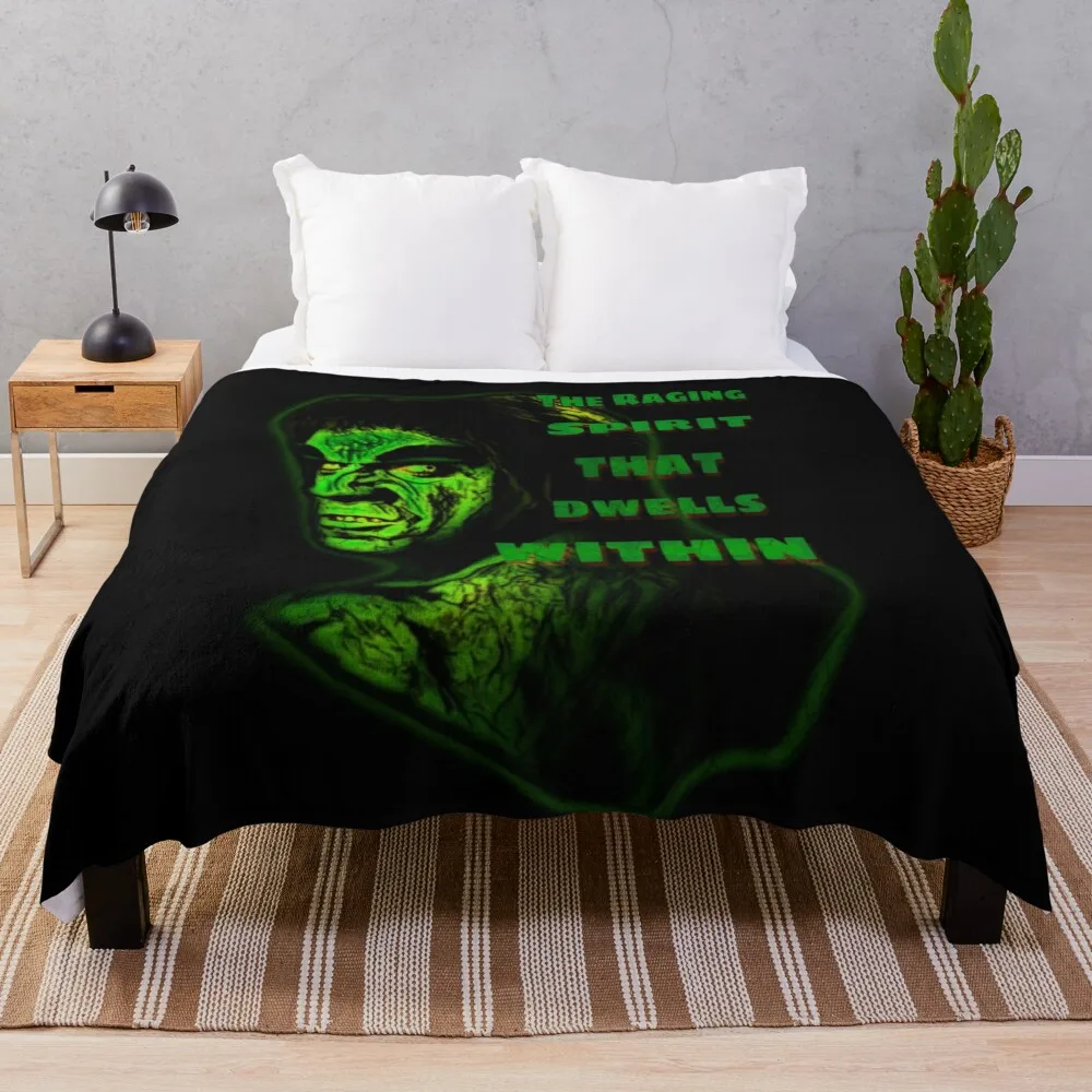 The Raging Spirit Throw Blanket Comforter Blanket Luxury St Blanket For Sofa Moving Blanket