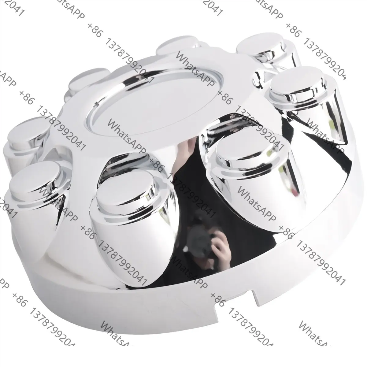 Chrome Wheel Center Hub Cap Cover 52121450AD For Dodge RAM 2008‑2013
