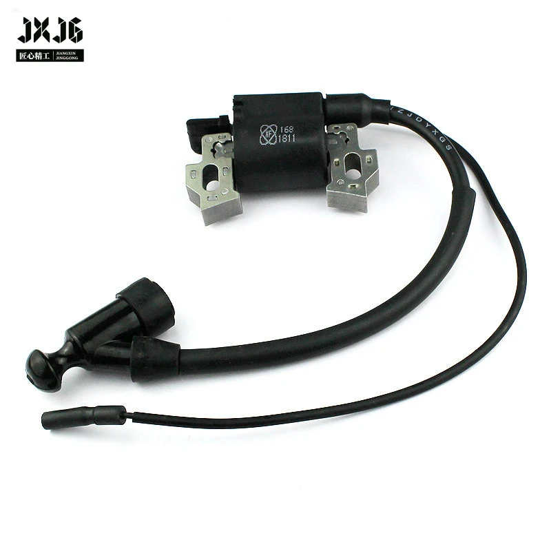 XMSJ Ignition Coil High Voltage Pack for Hand Push Lawn Mower, Fit Honda HRJ216 GXV160 & Domestic 1P68 1P70 Vertical Shaft