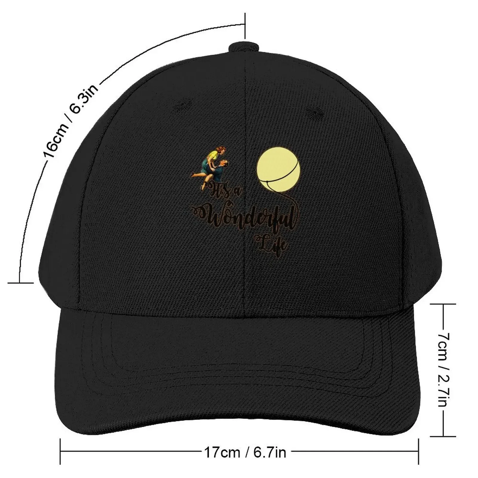 It's A Wonderful Life - Christmas Movie Every Time A Bell Rings An Angel gets its wings Vintage Baseball Cap