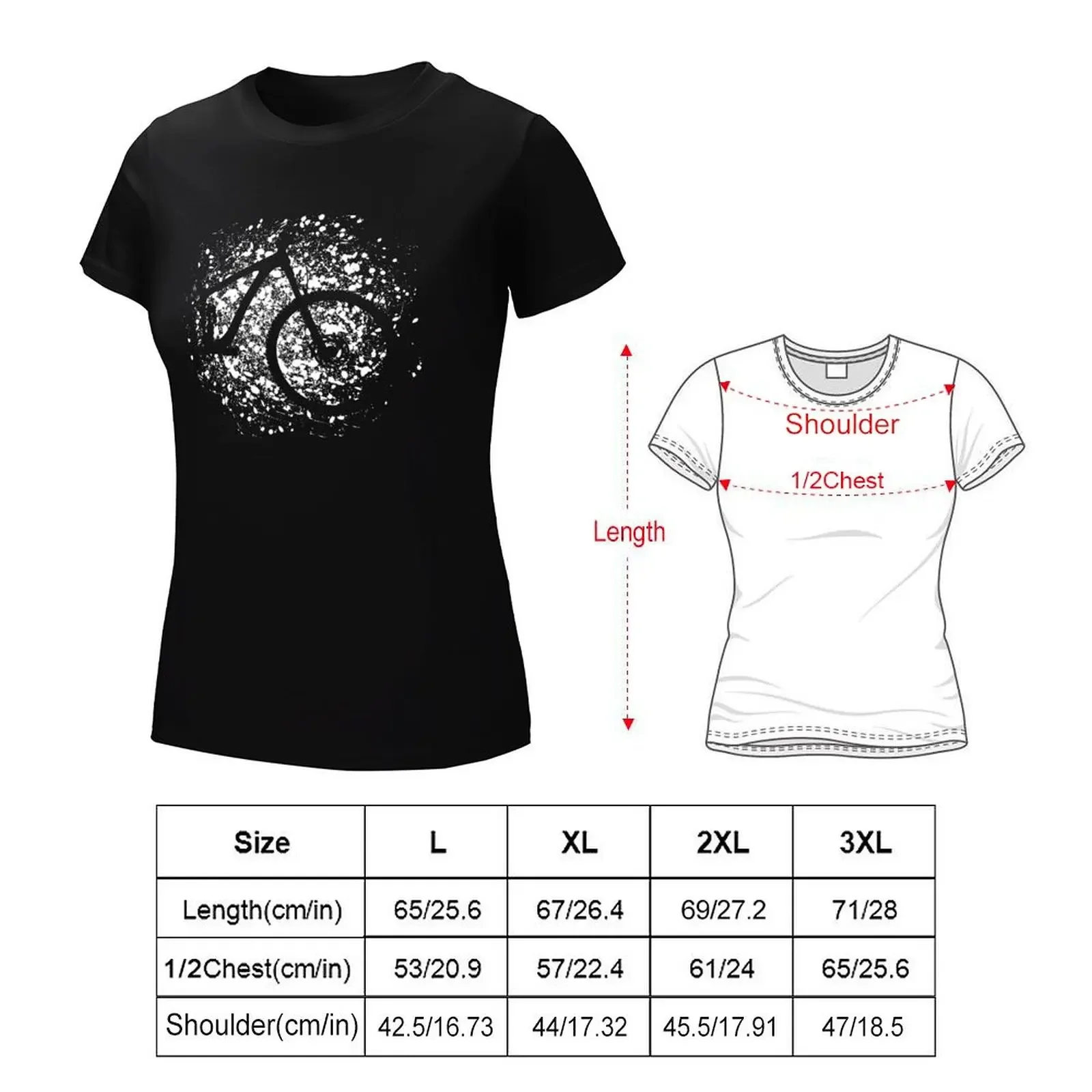 MTB Mountainbike Radfahrer Radfahren Fahrrad Mountainbike Geschenk T-Shirt T-Shirts Plus Size Tops New Edition Workout T-Shirts für Frauen