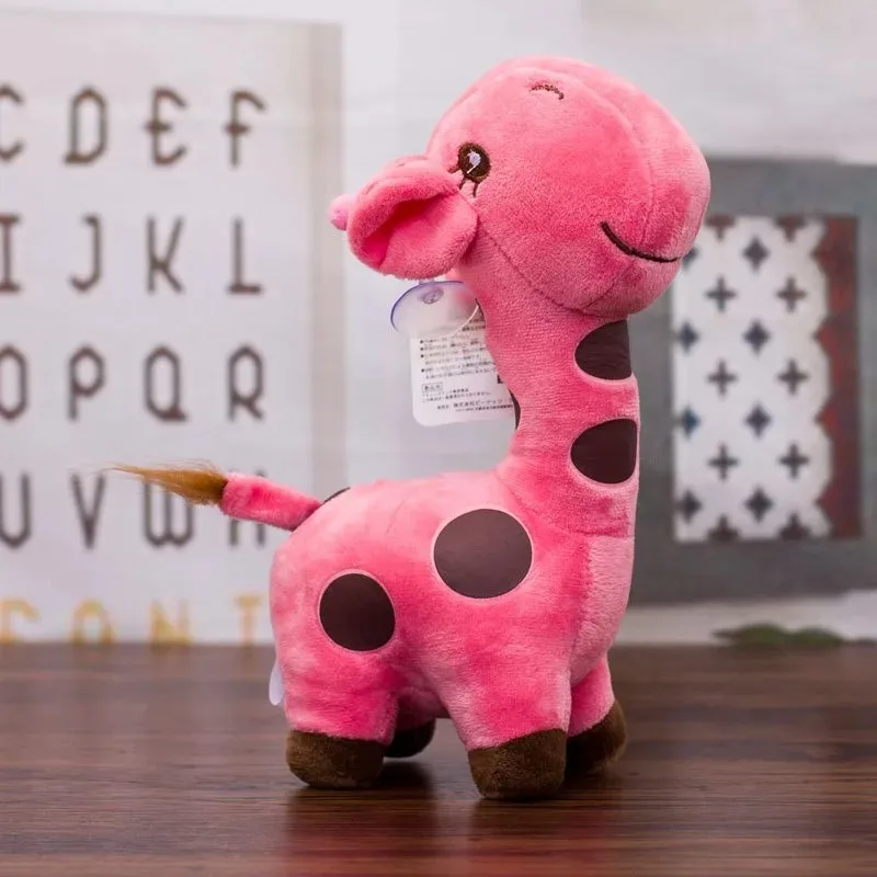 18cm Unisex Cute Gift Plush Giraffe Soft Toy Animal Dear Doll Baby Kid Child Christmas Birthday Happy Colorful Gifts image 4