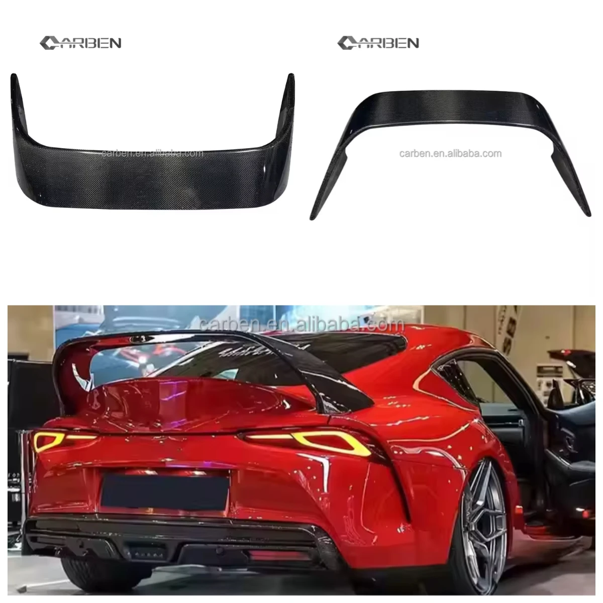 スープラ７０2段　リア スポイラー スープラリア Toyota Supra Rear Wing - AliExpress に適用 トヨタ