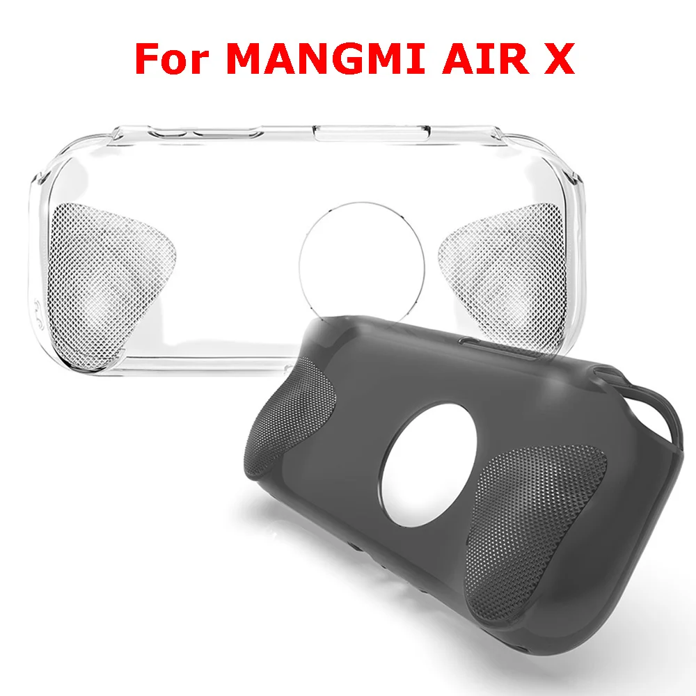 

For MANGMI AIR X Clear TPU Bumper Case Scratch-Resistant Protective Cover Portable Gaming Console Accessories