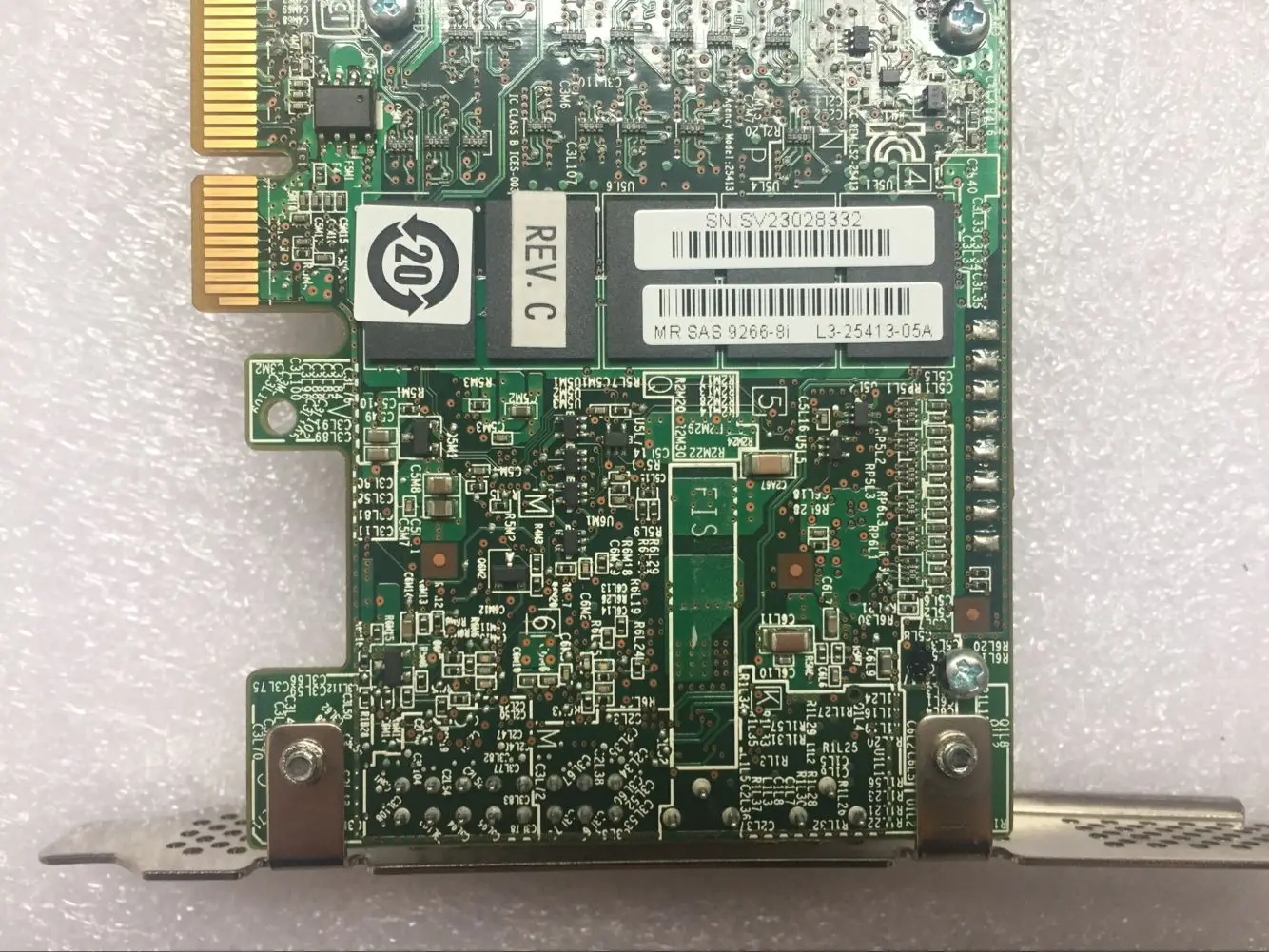 LSI MegaRAID SAS 9266-8i 8-портовый 1 ГБ SATA/SAS контроллер карты RAID 0, 1, 5, 6, 10, 50, 60