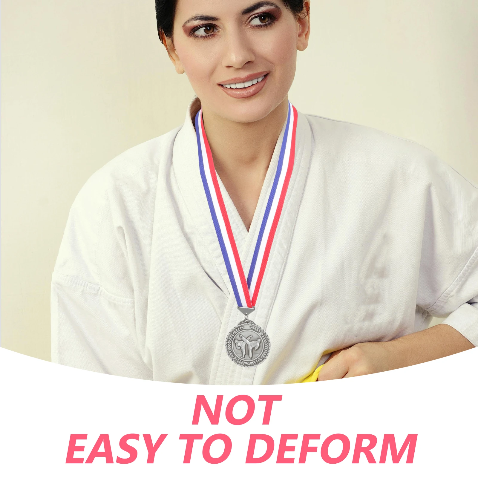 

Durable Zinc Alloy Taekwondo Medal Competition Award Hanging Medal for Martial Arts Competition and Training Medals for Awards