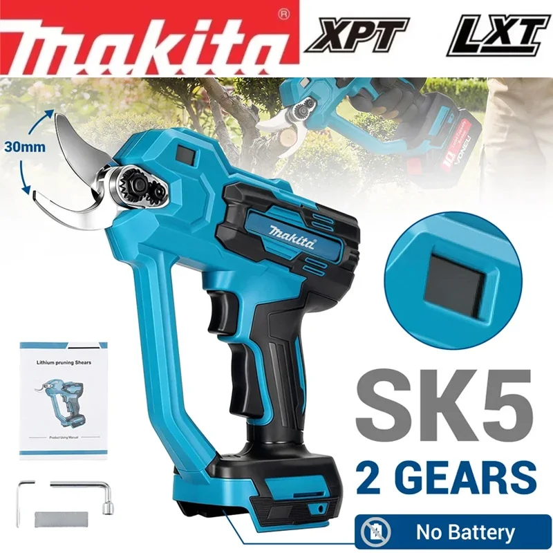 forbici-elettriche-a-batteria-makita-18v-senza-spazzole-cesoie-per-potatura-35mm-troncarami-cordless-ad-alta-potenza-utensili-elettrici