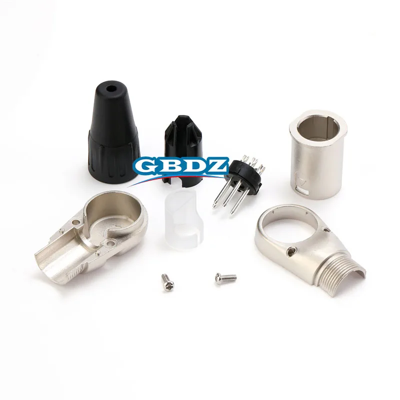 Neutrik RC4MR/RC4FR 4-adriger 90°-Biegeanschluss ° XLR Symmetrischer Stecker R Audio XLR Lötanschluss – Detail 6