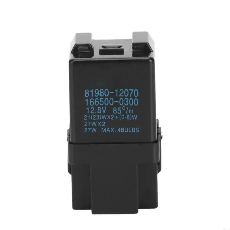 

X6HF Electronic Flashing Relays For Automotive Turn Relays 81980-12070 166500-0300 Replacement
