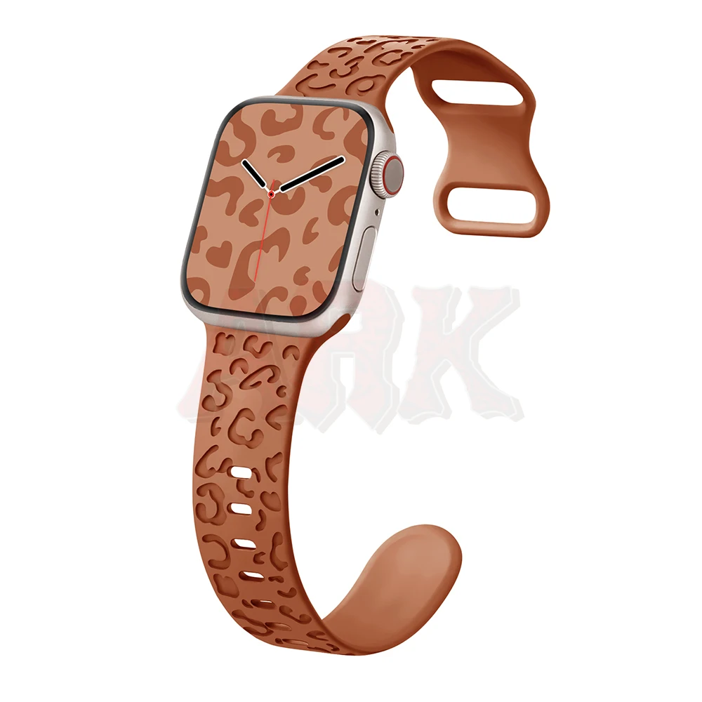 Silicone Strap for Apple Watch Band 49mm 44mm 45mm 42mm Belt Bracelet IWatch Series 6 5 4 SE 7 8 Ultra 49mm High Quality Band