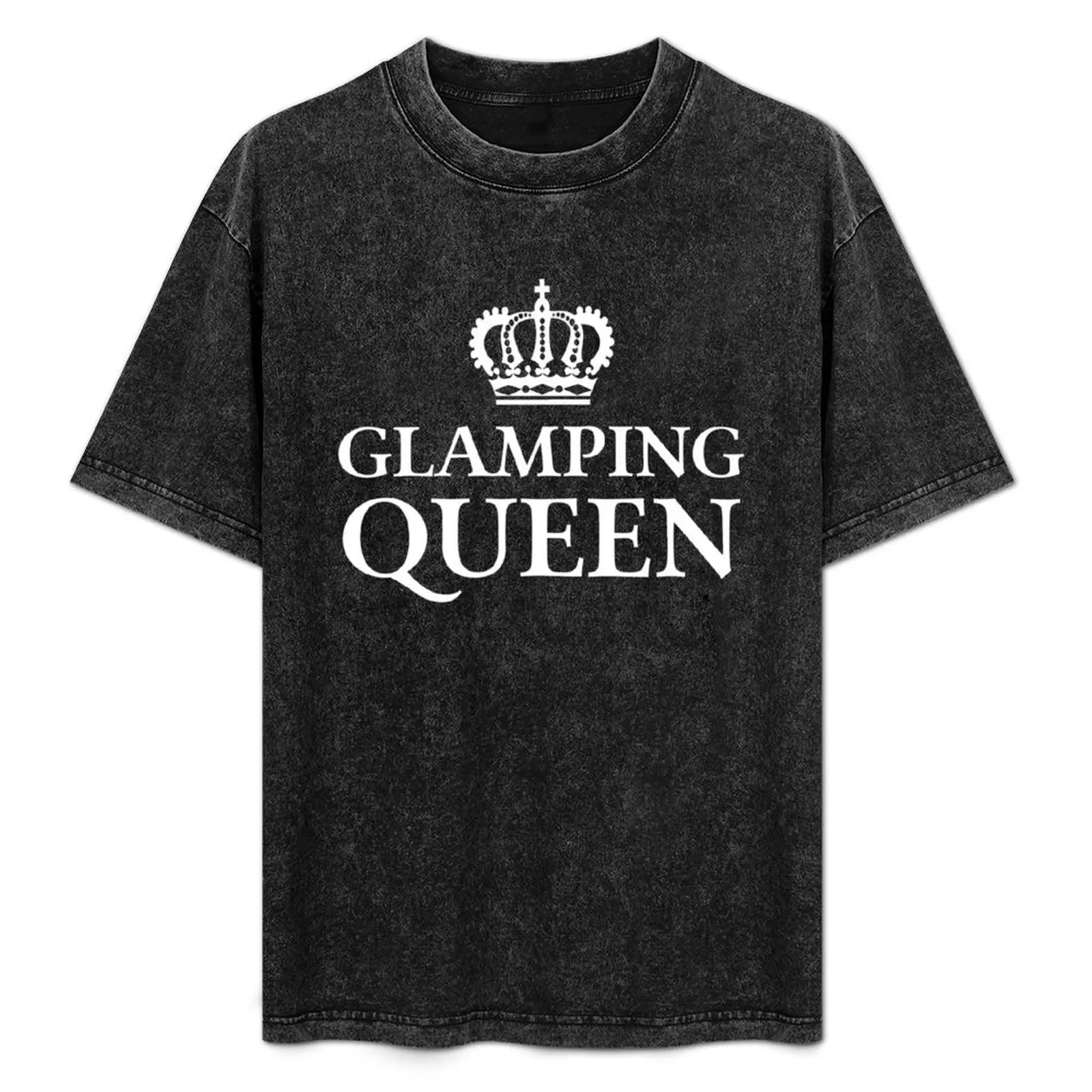 

Glamping Queen T-Shirt Plus Size Lightweight Top