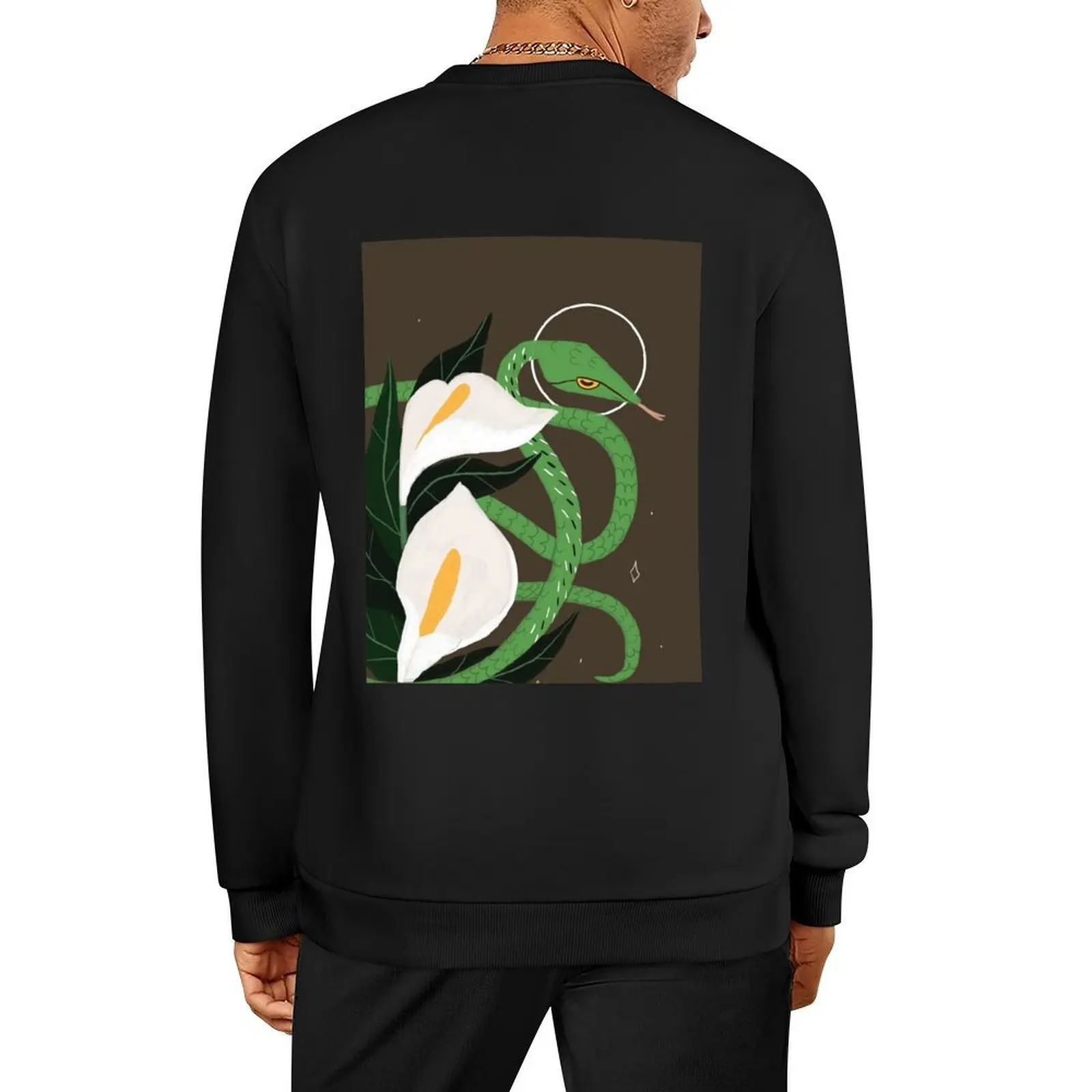 

Familiar - Asian Vine Pullover korean autumn clothes mens designer clothes korean style clothes autumn hooded sweatshirt