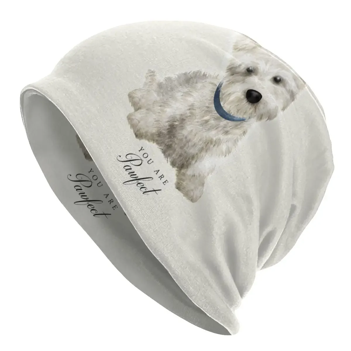 West Highland White Terrier Dog Bonnet Beanie Knitting Hat Men Women Cool Unisex Adult Westie Warm Winter Skullies Beanies Cap