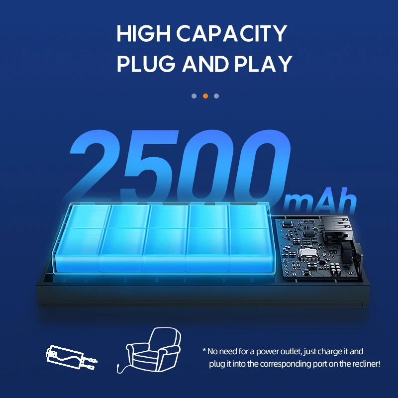 

2500mah 5000mah 25.9v Wireless Rechargeable Sofa Bed Recliner Furniture Battery Power Lift Chair Reclining Battery with UL FCC C