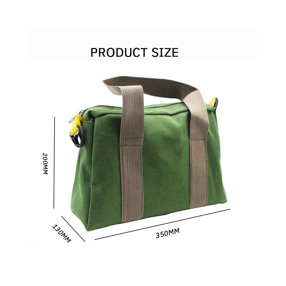 Maintenance Tool Bag Large Capacity Portable Strong Durable Water Proof Multifunctional Storage Portable Canvas Tool Bag 1PC