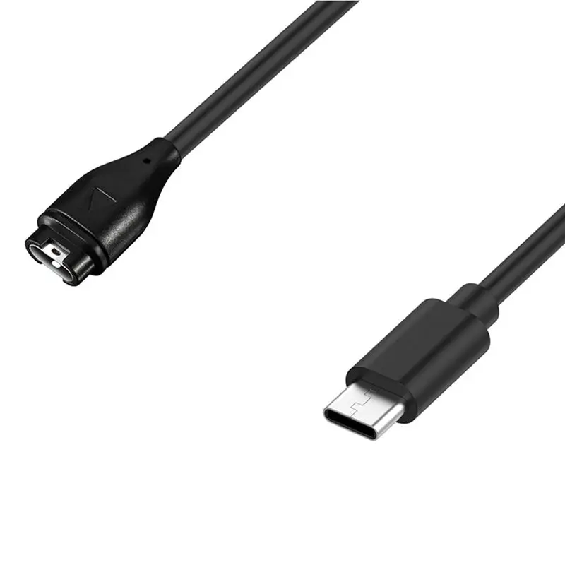 #90F Consumer Electronics,USB Type C Charging Cable for Garmin Fenix 7 7S 7X 6 6S 6X Pro 5S (Black)
