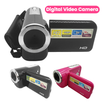 16MP 720P Digital Video Camera 2.0 Inch TFT Color Screen Video DV Camera 16X Digital Zoom Built-in LED Flash for Students Teens
