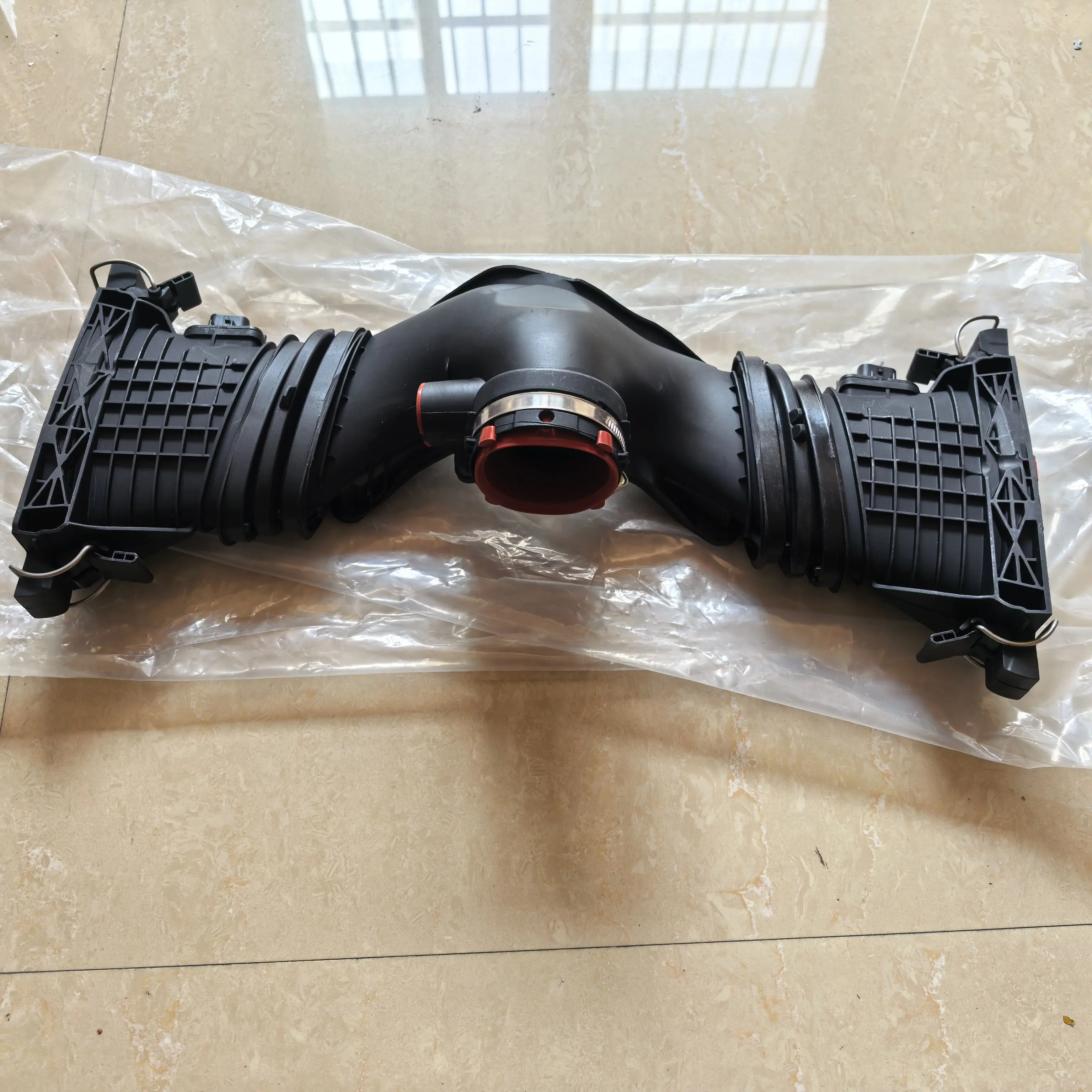 6420901742 Air Intake Duct w/ Air Mass Sensor for Mercedes-Benz GL350 ML350 3.0L 6420901142 / 6420901642 / 6420900142