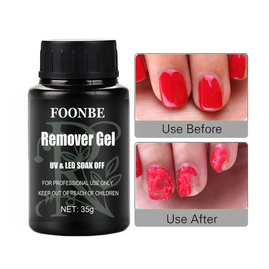 35G Magic Burst Gel Polish Remover Gel Losweken Kleverige Laag Cleaner Nail Ontvetter Semi-Permanente Nail Uv remover Gel