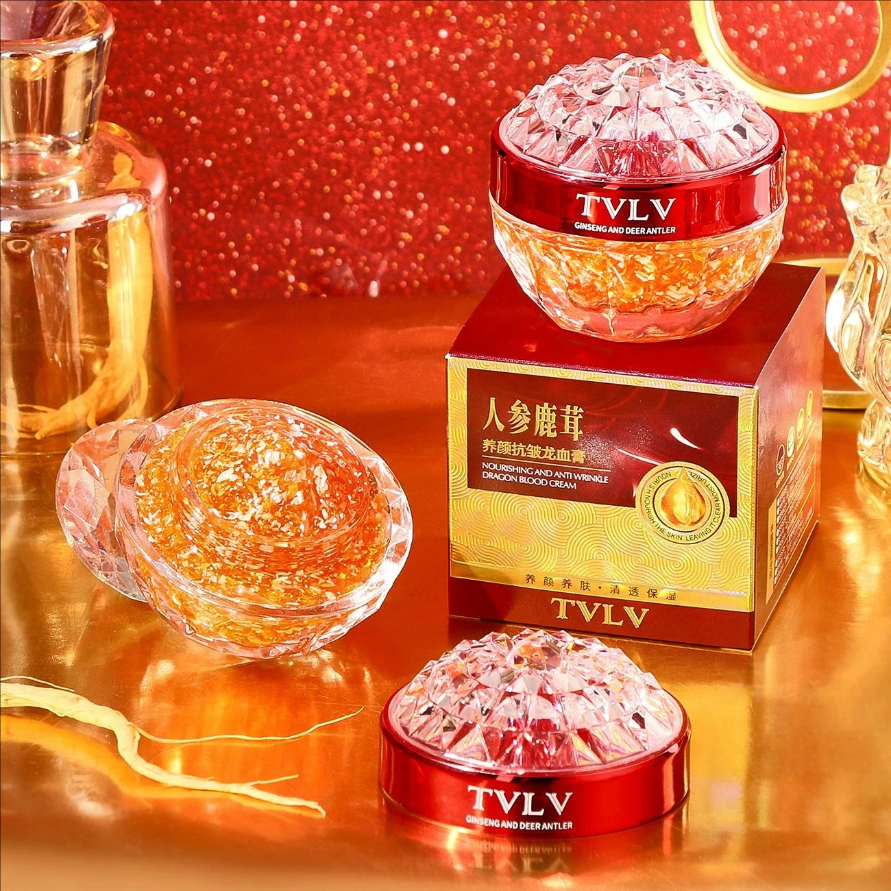 Dragon Blood Cream Nourishing And Moisturizing Lady Facial Serum Elasting Face Skin Repair Rejuvenation For Skin Car Essence 50g