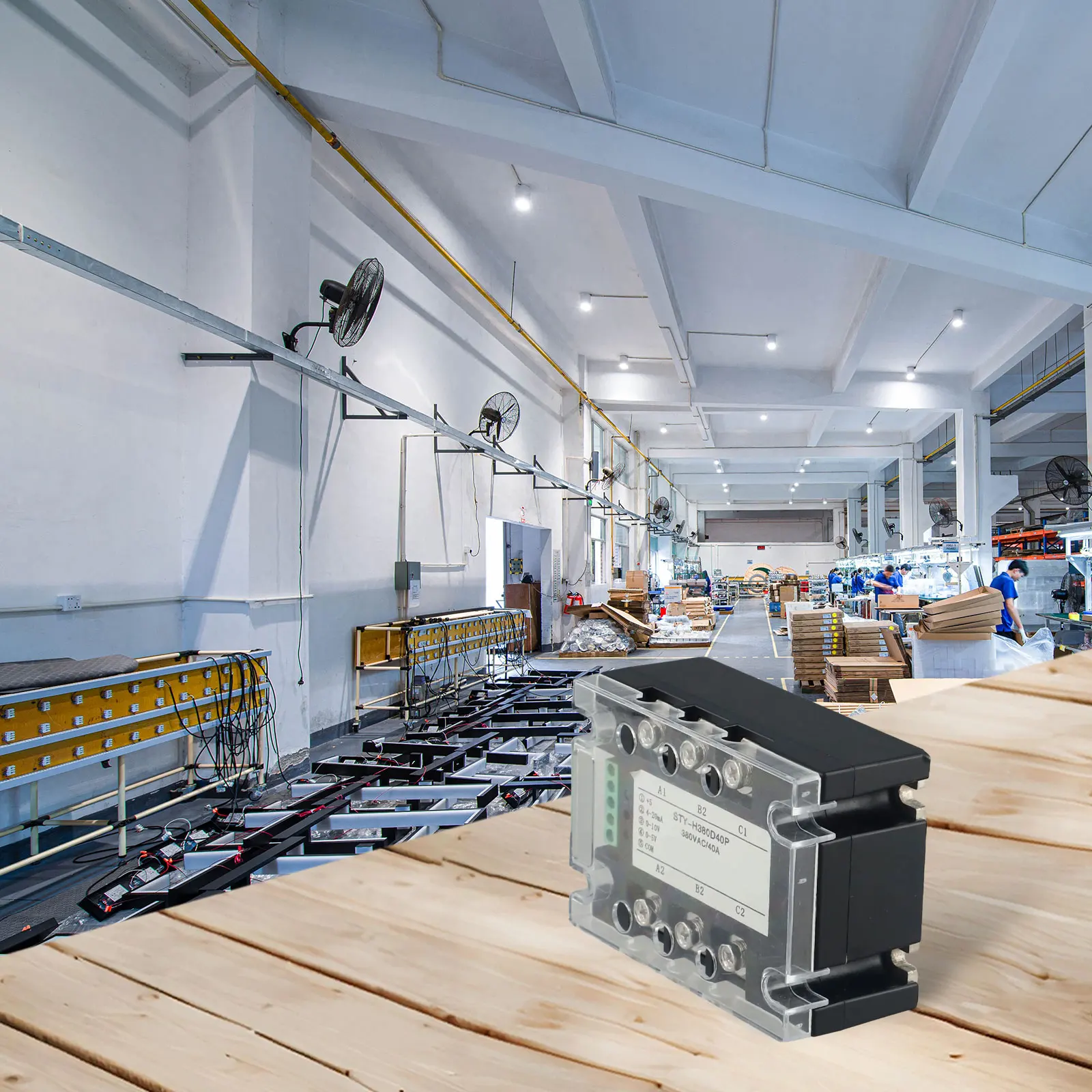 

Industrial Automation AC Voltage Regulation Module Three-Phase AC Module Electroplated Base Plate High Shock Resistance