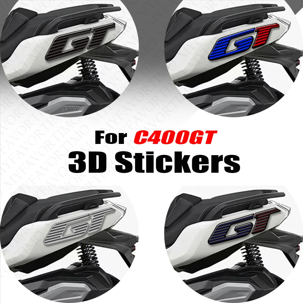 C 400 GT 3D Decals For BMW C400GT C400 Scooter Motorcycle Fuel Tank Cap Body Fairing Fender Wind Deflector Handshield Stickers
