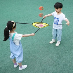 Ensemble de Jeu de Balle à Lancer et Attraper pour Enfant, Jouet Sensoriel Interactif pour Parent et Enfant
