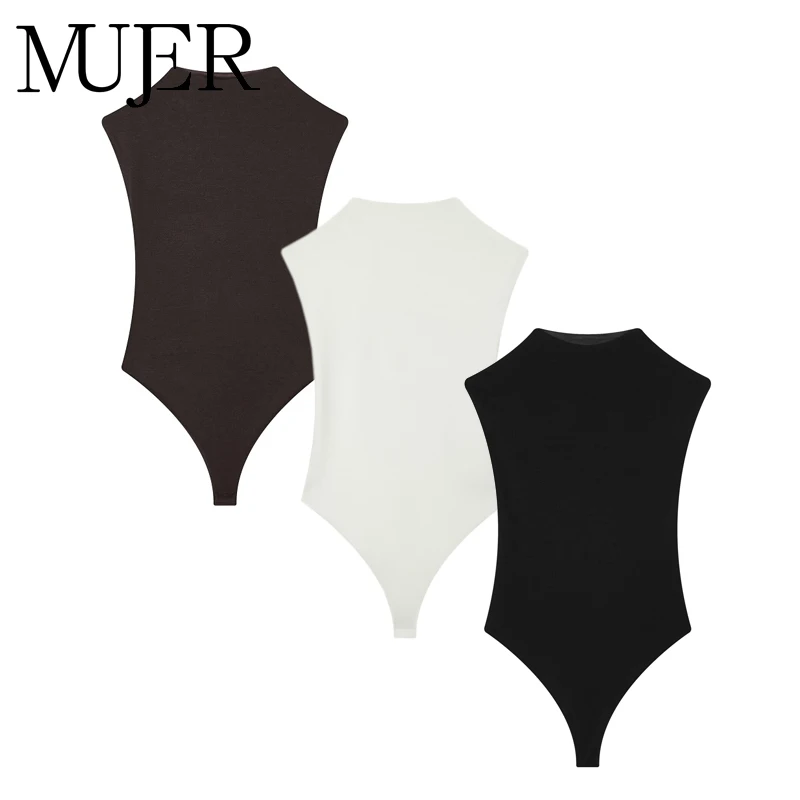 MUJER Cut Out Corset Bodysuit Women Sexy Backless Bustier Top Woman Sexy Bodysuit Lingerie Summer Sleeveless Jumpsuits for Women