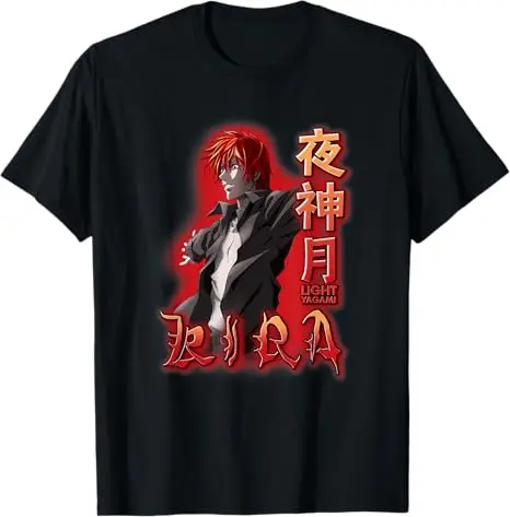 Death Note Light Yagami Kira Edit T-Shirt