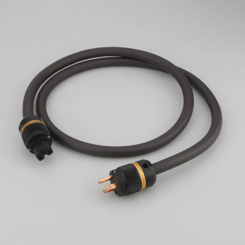Alta qualidade viborg vp1606 ofc smr 6mm quadrado eua cabo de alimentação alta fidelidade com eua cobre puro plugue alimentação audiófilo