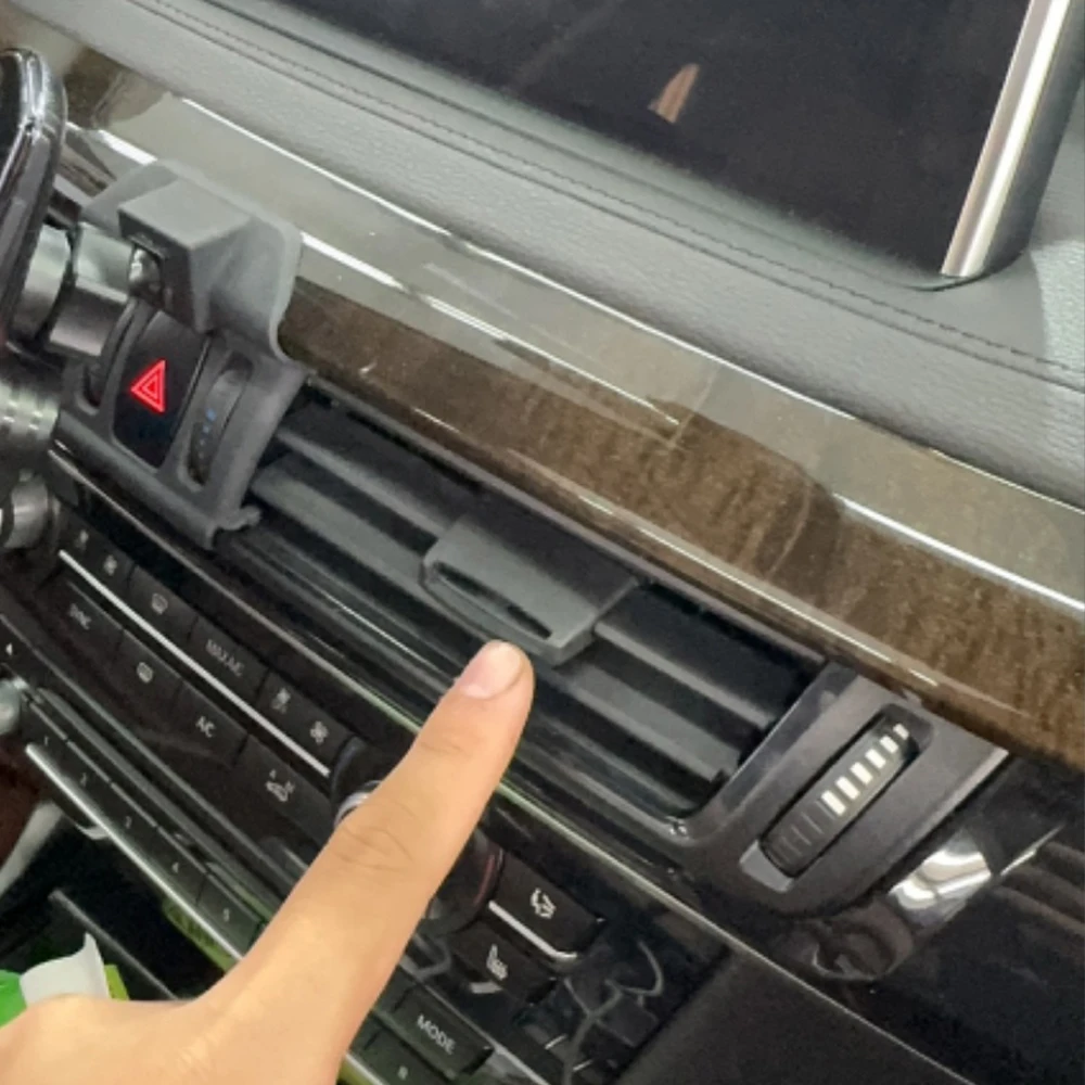AC Vent Tab Air Conditioning Outlet Clip Chrome Plated Fit for BMW X5 X6 F15 F16 2014 2015 2016 2017 2018 Accessories