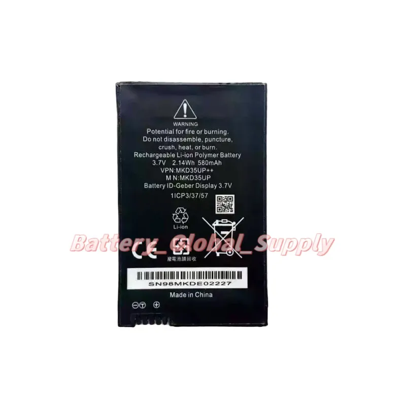

Аккумулятор для ключа зажигания 530le 730 740 745 MKD35UP, 3.7V 2.14Wh 580mAh, 1 шт., новый