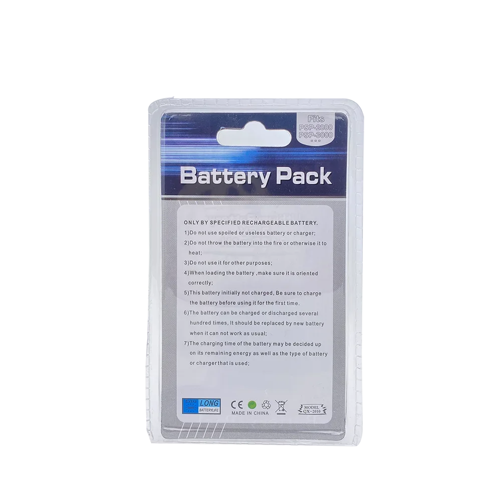 Batteries PSP 3.6V 2400mah Li-ion batterie Rechargeable pour Sony PSP2000 PSP3000 PlayStation manette de jeu Portable accessoires PSP