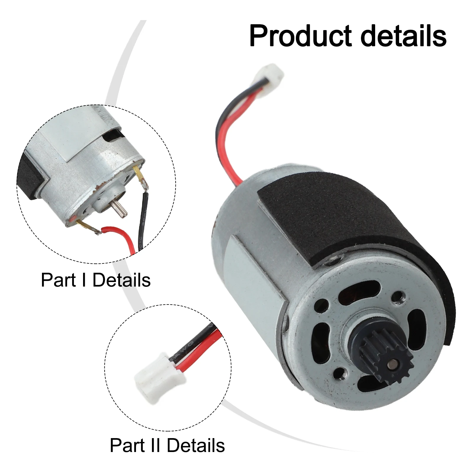 محرك فرشاة دوارة متوافق لـ Ecovacs لـ Deebot DN622 11 DN622 31 N79W 500 DC3G C800 D900 DK600 المكانس الكهربائية